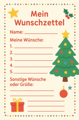 Wunschzettel